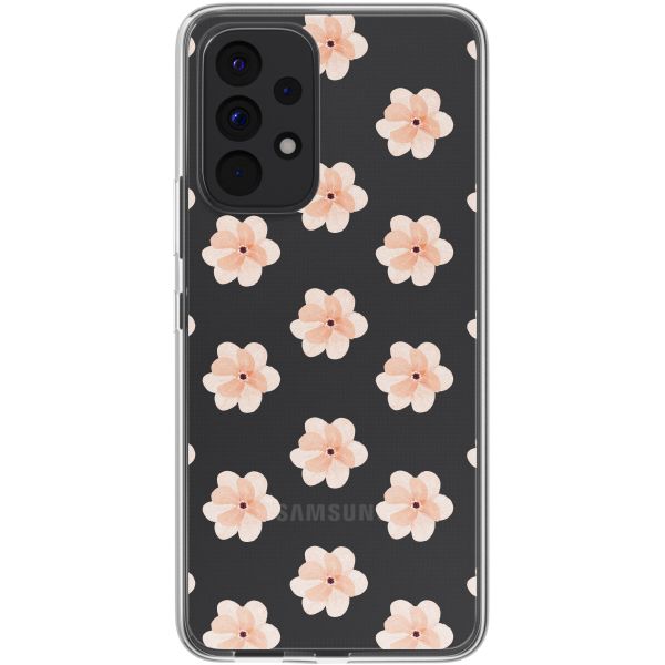 imoshion Design hoesje Samsung Galaxy A53 - Floral Peach