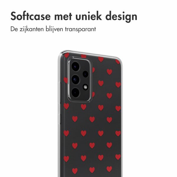 imoshion Design hoesje Samsung Galaxy A52(s) (5G/4G) - Red Hearts