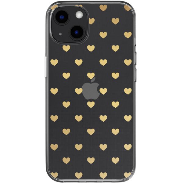 imoshion Design hoesje iPhone 13 - Golden Hearts