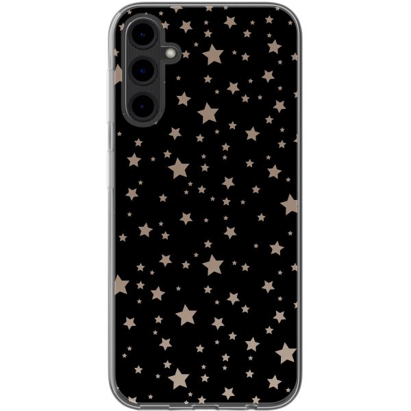 imoshion Design hoesje Samsung Galaxy A14 (5G/4G) - Stars Beige Reverse