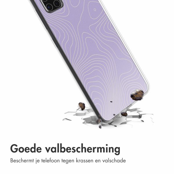 imoshion Design hoesje Samsung Galaxy A51 - Topo Lilac