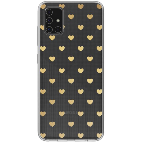 imoshion Design hoesje Samsung Galaxy A51 - Golden Hearts