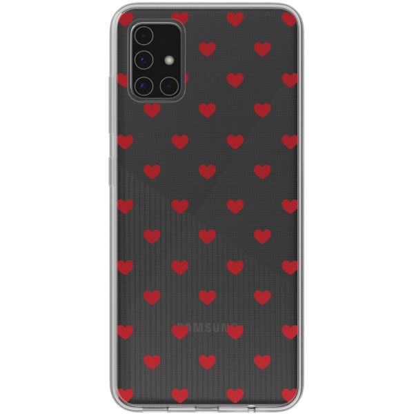 imoshion Design hoesje Samsung Galaxy A51 - Red Hearts