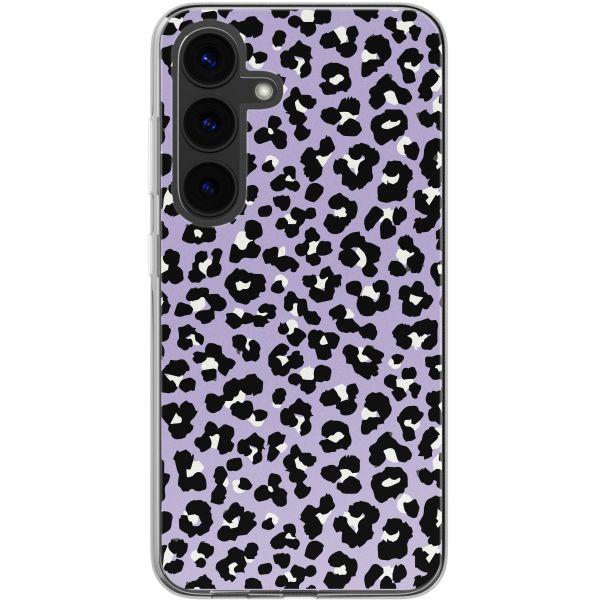 imoshion Design hoesje Samsung Galaxy S24 - Leopard Lilac