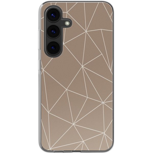 imoshion Design hoesje Samsung Galaxy S24 - Graphic Lines Beige