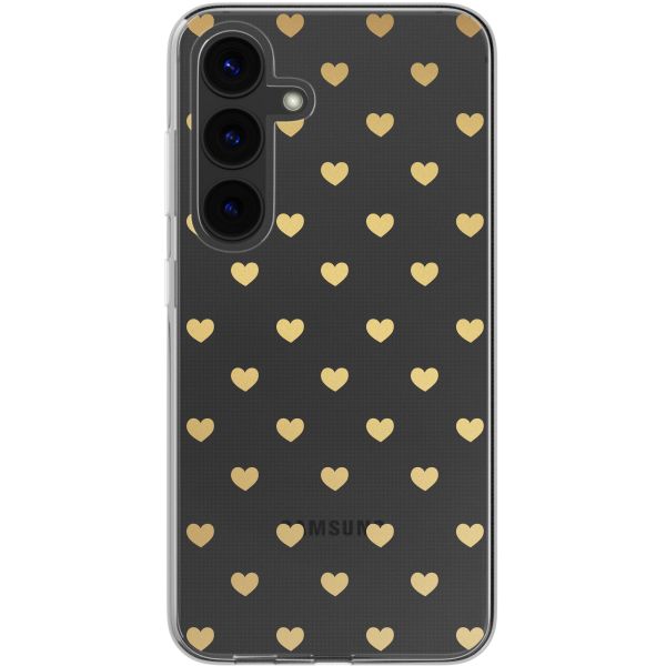 imoshion Design hoesje Samsung Galaxy S24 - Golden Hearts