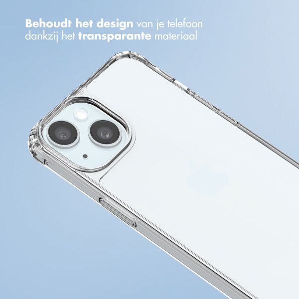 imoshion Backcover met koord + armband iPhone 15 - Parels