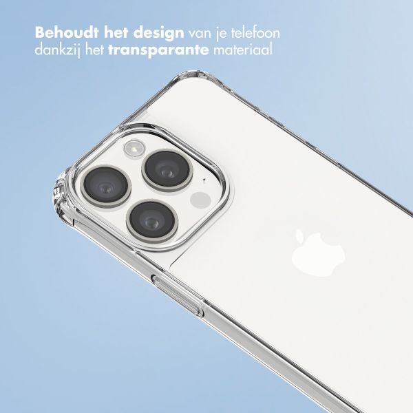 imoshion Backcover met koord + armband iPhone 15 Pro Max - Parels