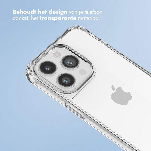 imoshion Backcover met koord + armband iPhone 14 Pro - Parels hartjes