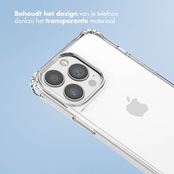 imoshion Backcover met koord + armband iPhone 13 Pro Max - Parels