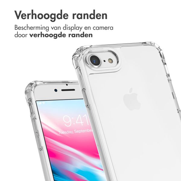 imoshion Backcover met koord + armband iPhone 8 / 7  / SE (2022 / 2022) - Parels