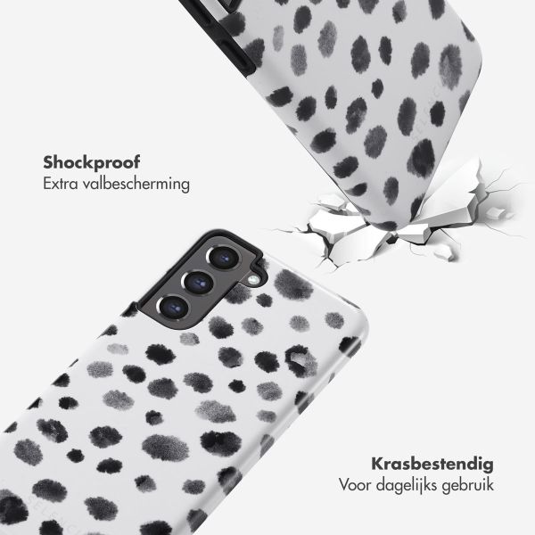 Selencia Vivid Backcover Samsung Galaxy S21 FE - Trendy Leopard