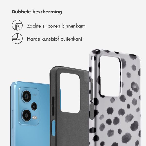 Selencia Vivid Backcover Xiaomi Redmi Note 12 Pro - Trendy Leopard