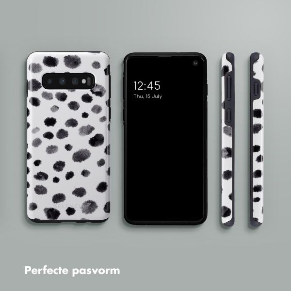 Selencia Vivid Backcover Samsung Galaxy S10 - Trendy Leopard