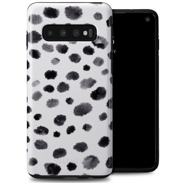 Selencia Vivid Backcover Samsung Galaxy S10 - Trendy Leopard