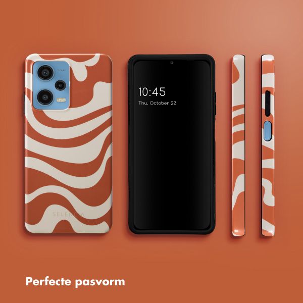 Selencia Vivid Backcover Xiaomi Redmi Note 12 Pro - Dream Swirl Orange