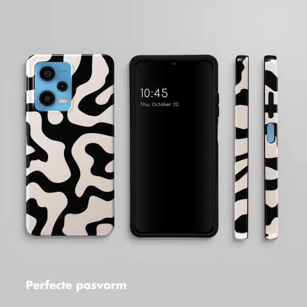 Selencia Vivid Backcover Xiaomi Redmi Note 12 Pro - Art Wave Black