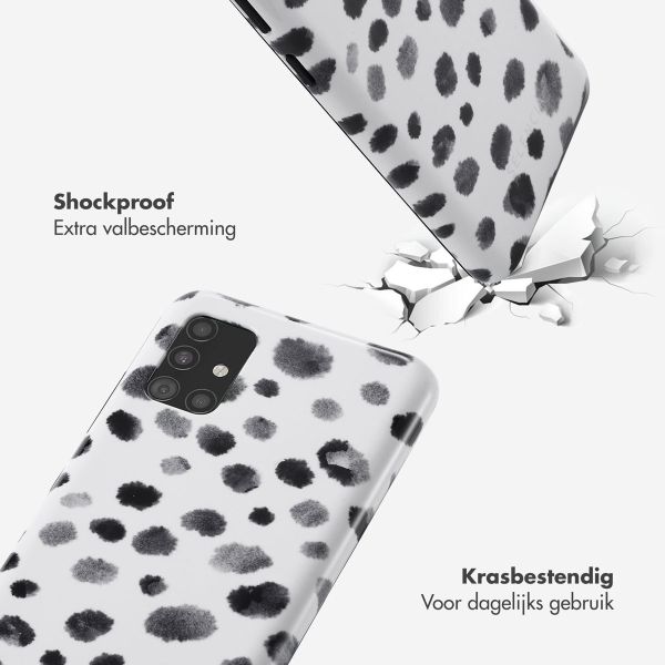 Selencia Vivid Backcover Samsung Galaxy A51 - Trendy Leopard