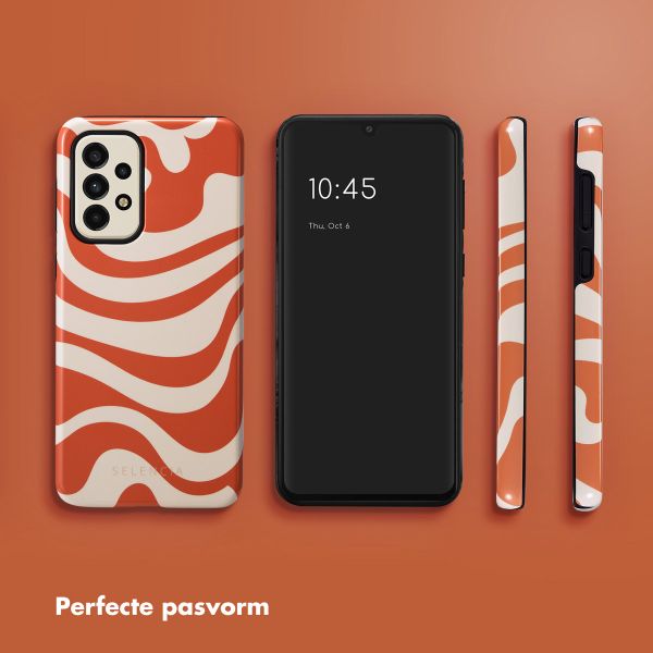 Selencia Vivid Backcover Samsung Galaxy A33 - Dream Swirl Orange