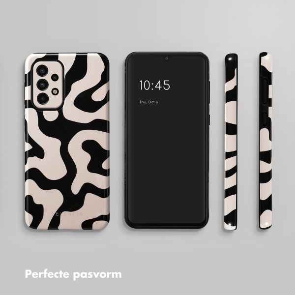 Selencia Vivid Backcover Samsung Galaxy A33 - Art Wave Black