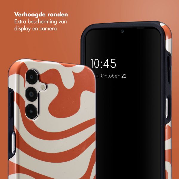 Selencia Vivid Backcover Samsung Galaxy A14 (5G/4G) - Dream Swirl Orange