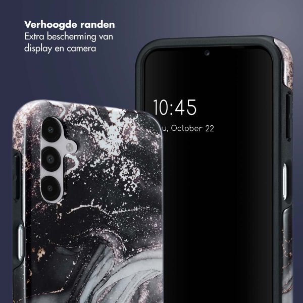 Selencia Vivid Backcover Samsung Galaxy A14 (5G/4G) - Chic Marble Black