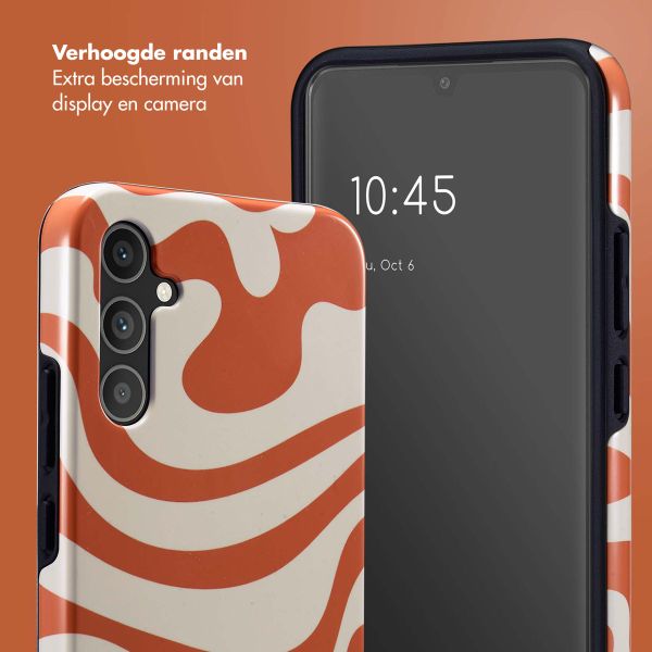 Selencia Vivid Backcover Samsung Galaxy A34 (5G) - Dream Swirl Orange