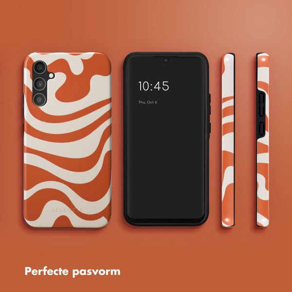 Selencia Vivid Backcover Samsung Galaxy A34 (5G) - Dream Swirl Orange