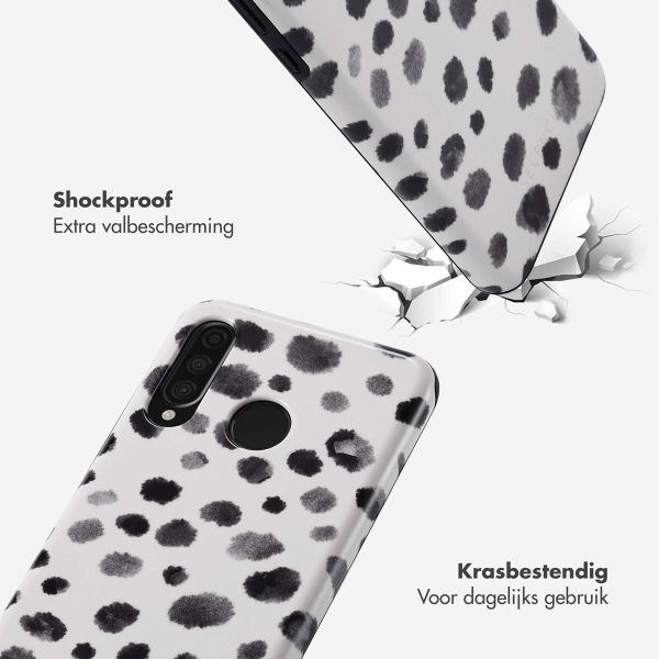 Selencia Vivid Backcover Huawei P30 Lite - Trendy Leopard