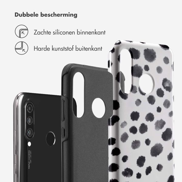 Selencia Vivid Backcover Huawei P30 Lite - Trendy Leopard