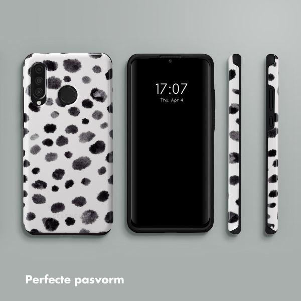 Selencia Vivid Backcover Huawei P30 Lite - Trendy Leopard