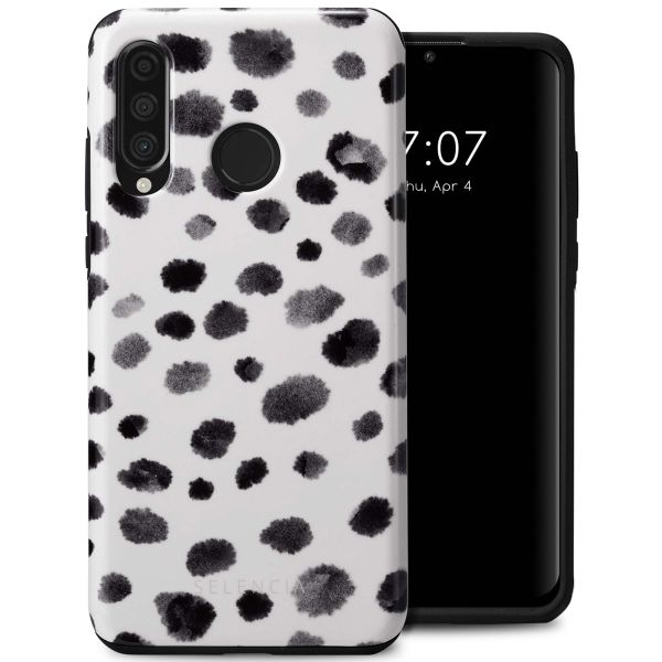 Selencia Vivid Backcover Huawei P30 Lite - Trendy Leopard