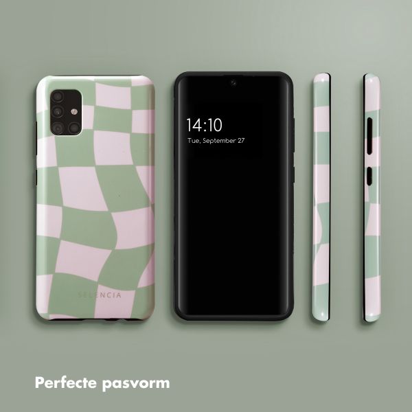 Selencia Vivid Backcover Samsung Galaxy A51 - Groovy Sage Green