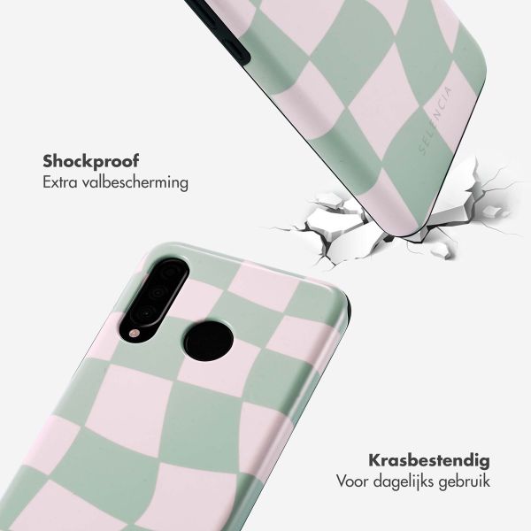 Selencia Vivid Backcover Huawei P30 Lite - Groovy Sage Green