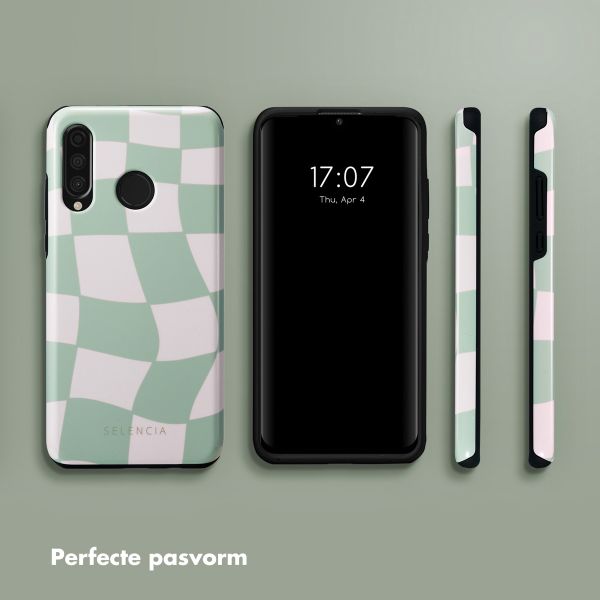 Selencia Vivid Backcover Huawei P30 Lite - Groovy Sage Green