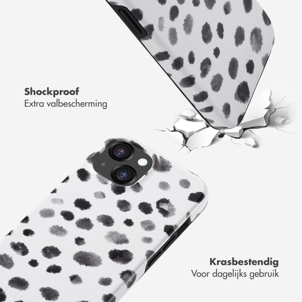 Selencia Vivid Backcover iPhone 15  - Trendy Leopard