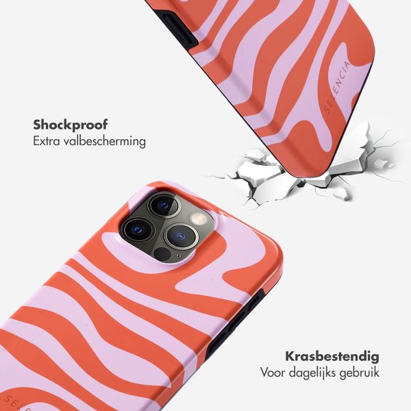 Selencia Vivid Backcover iPhone 15 Pro Max - Dream Swirl Pink