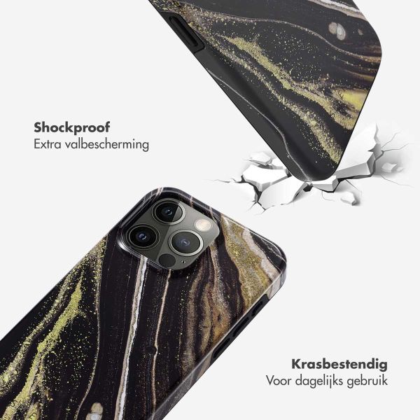 Selencia Vivid Backcover iPhone 15 Pro Max - Chic Marble