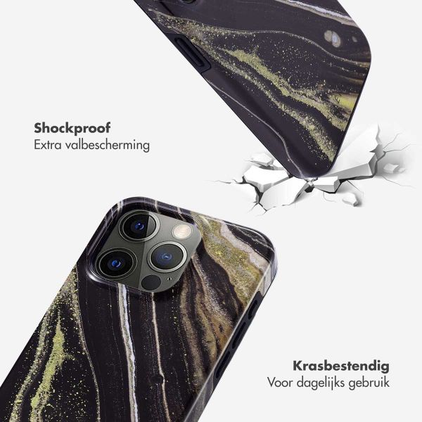 Selencia Vivid Backcover iPhone 15 Pro - Chic Marble