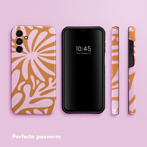 Selencia Vivid Backcover Samsung Galaxy A15 (5G/4G) - Modern Bloom Pink