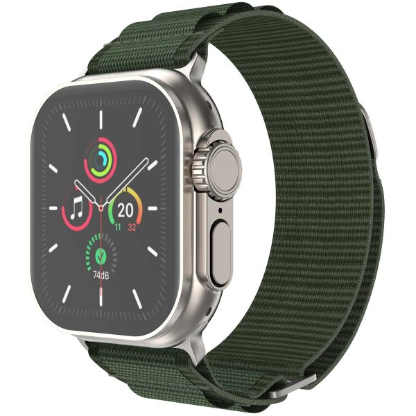 imoshion Nylon Alpine bandje Apple Watch Series 1-9 / SE - 38/40/41 mm / Series 10 - 42 mm - Groen