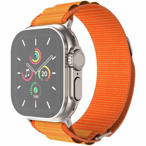 imoshion Nylon Alpine bandje Apple Watch Series 1-9 / SE - 38/40/41 mm / Series 10 - 42 mm - Oranje