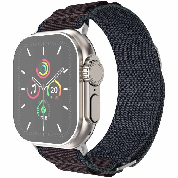 imoshion Nylon Alpine bandje Apple Watch Series 1-9 / SE - 38/40/41 mm / Series 10 - 42 mm - Indigo