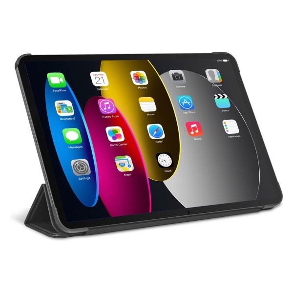 Decoded Textured Sillicon Slim Cover iPad 7 (2019) / iPad 8 (2020) / iPad 9 (2021) 10.2 inch  - Charcoal