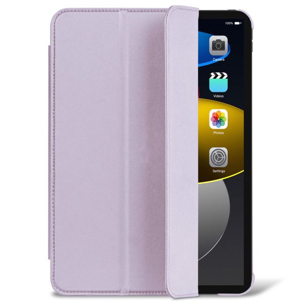 Decoded Textured Sillicon Slim Cover iPad 10 (2022) 10.9 inch - Lavender