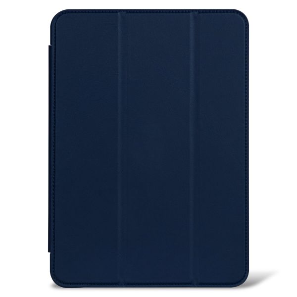 Decoded Textured Sillicon Slim Cover iPad Air 11 inch (2024) M2 / Air 5 (2022) / Air 4 (2020) - Navy Peony