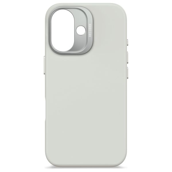 Decoded Silicone Backcover MagSafe iPhone 16 - Stone Grey