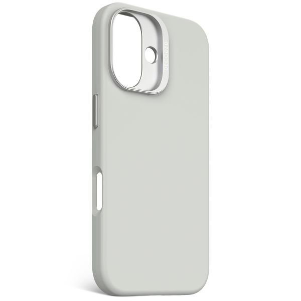 Decoded Silicone Backcover MagSafe iPhone 16 - Stone Grey