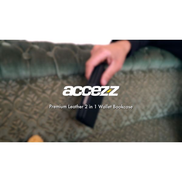 Accezz Premium Leather 2 in 1 Wallet Bookcase iPhone 14 - Zwart