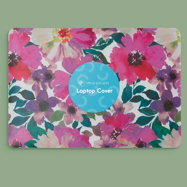 imoshion Design Laptop Cover MacBook Air 15 inch (2023) / Air 15 inch (2024) M3 chip - A2941 / A3114 - Floral Water Color